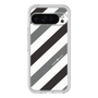 プレミアムパネル［ Big Stripe - Black × Gray ］