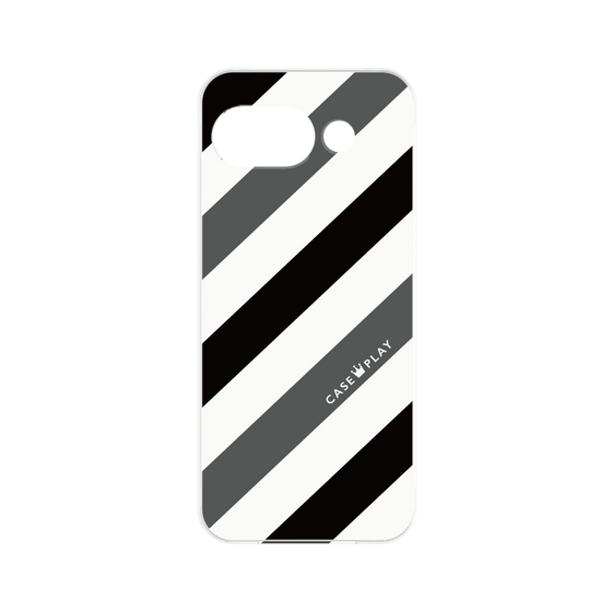 プレミアムパネル［ Big Stripe - Black × Gray ］