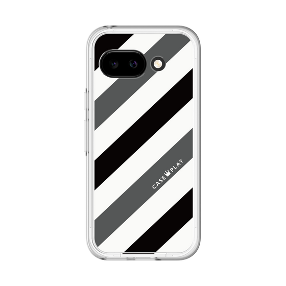 プレミアムパネル［ Big Stripe - Black × Gray ］