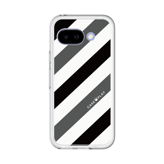 プレミアムパネル［ Big Stripe - Black × Gray ］
