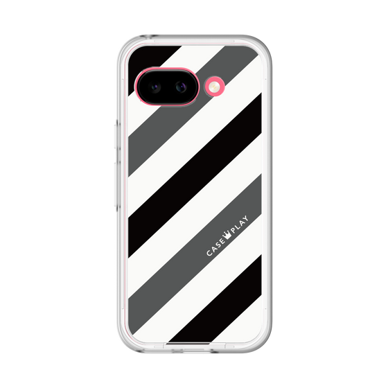 プレミアムパネル［ Big Stripe - Black × Gray ］