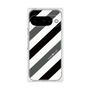 プレミアムパネル［ Big Stripe - Black × Gray ］
