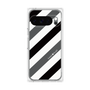 プレミアムパネル［ Big Stripe - Black × Gray ］