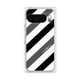 プレミアムパネル［ Big Stripe - Black × Gray ］