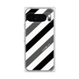 プレミアムパネル［ Big Stripe - Black × Gray ］