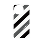 プレミアムパネル［ Big Stripe - Black × Gray ］