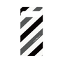 プレミアムパネル［ Big Stripe - Black × Gray ］