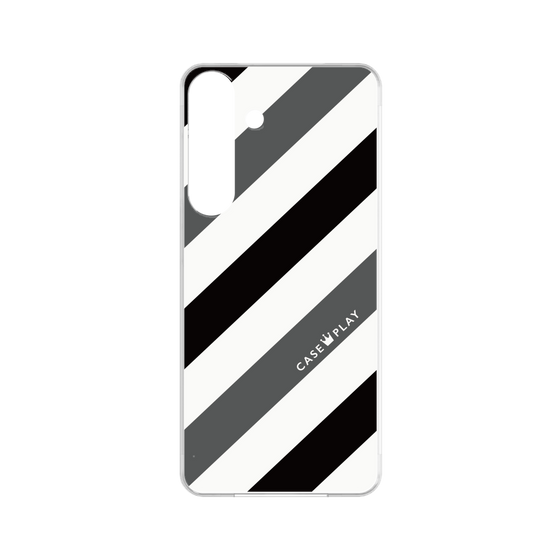 プレミアムパネル［ Big Stripe - Black × Gray ］