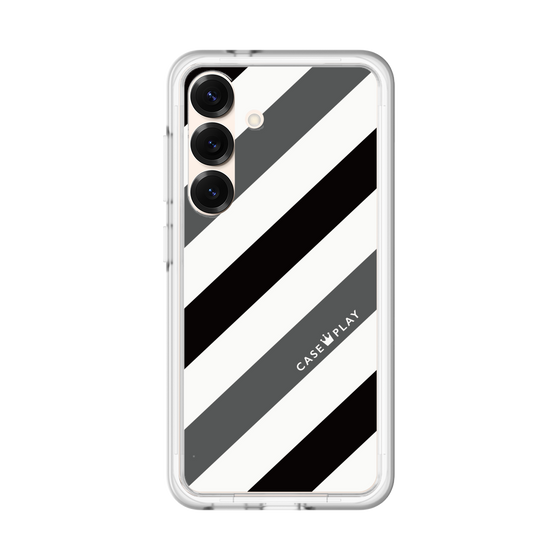 プレミアムパネル［ Big Stripe - Black × Gray ］