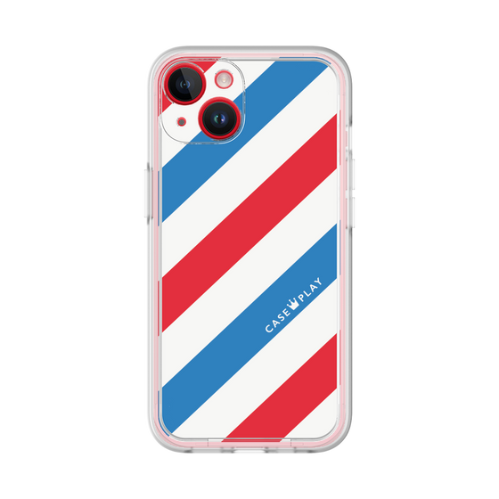 プレミアムパネル［ Big Stripe - Red × Blue ］