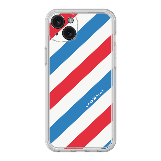 プレミアムパネル［ Big Stripe - Red × Blue ］
