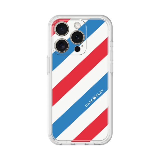 プレミアムパネル［ Big Stripe - Red × Blue ］