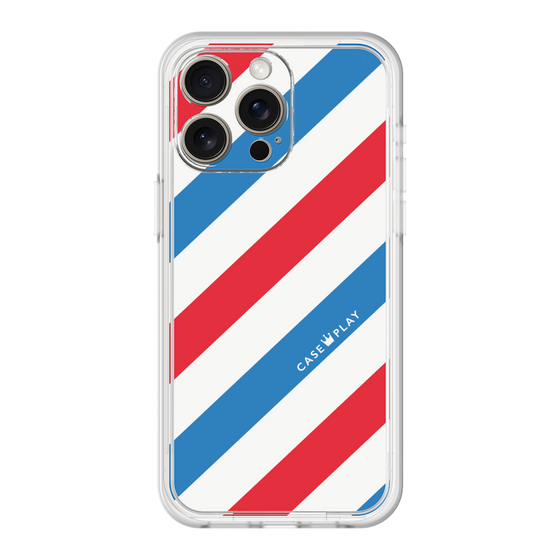 プレミアムパネル［ Big Stripe - Red × Blue ］