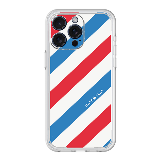 プレミアムパネル［ Big Stripe - Red × Blue ］