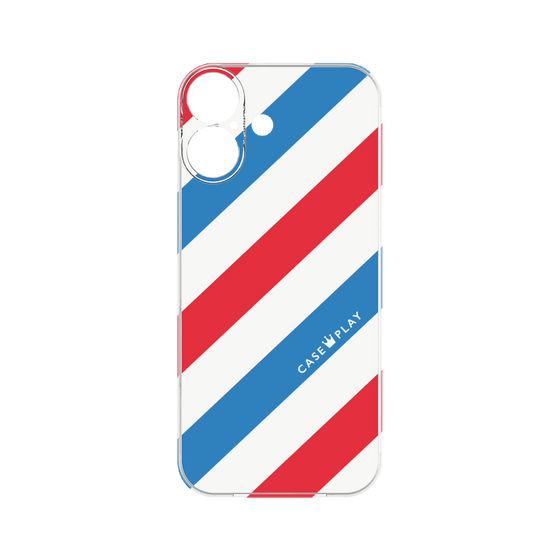 プレミアムパネル［ Big Stripe - Red × Blue ］