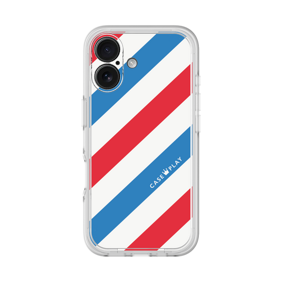 プレミアムパネル［ Big Stripe - Red × Blue ］