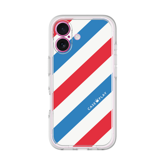 プレミアムパネル［ Big Stripe - Red × Blue ］