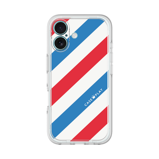 プレミアムパネル［ Big Stripe - Red × Blue ］