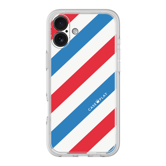 プレミアムパネル［ Big Stripe - Red × Blue ］