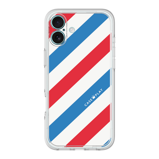 プレミアムパネル［ Big Stripe - Red × Blue ］