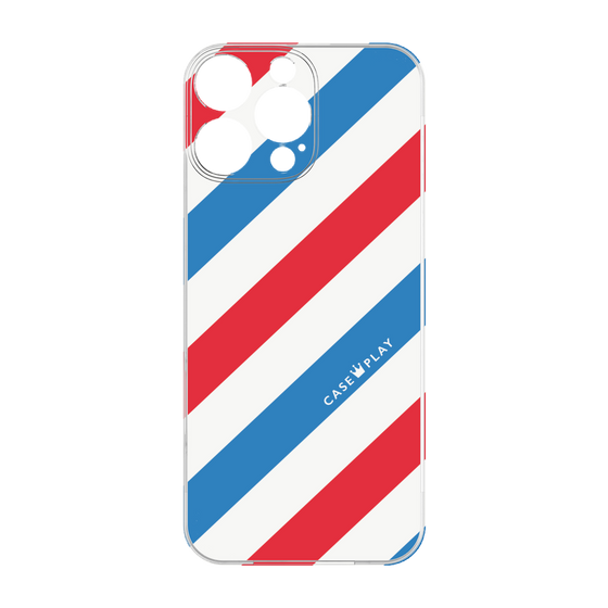 プレミアムパネル［ Big Stripe - Red × Blue ］