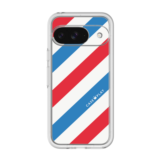 プレミアムパネル［ Big Stripe - Red × Blue ］