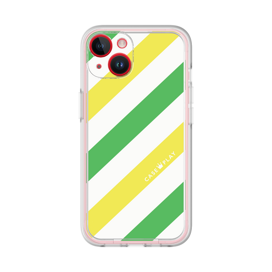 プレミアムパネル［ Big Stripe - Green × Yellow ］
