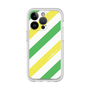 プレミアムパネル［ Big Stripe - Green × Yellow ］