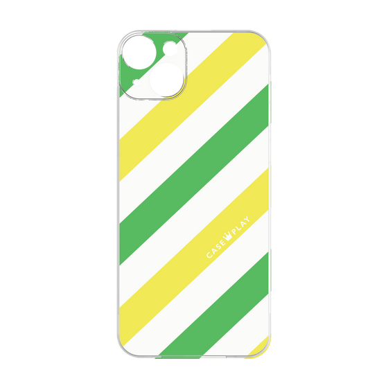 プレミアムパネル［ Big Stripe - Green × Yellow ］