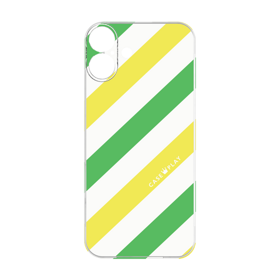 プレミアムパネル［ Big Stripe - Green × Yellow ］