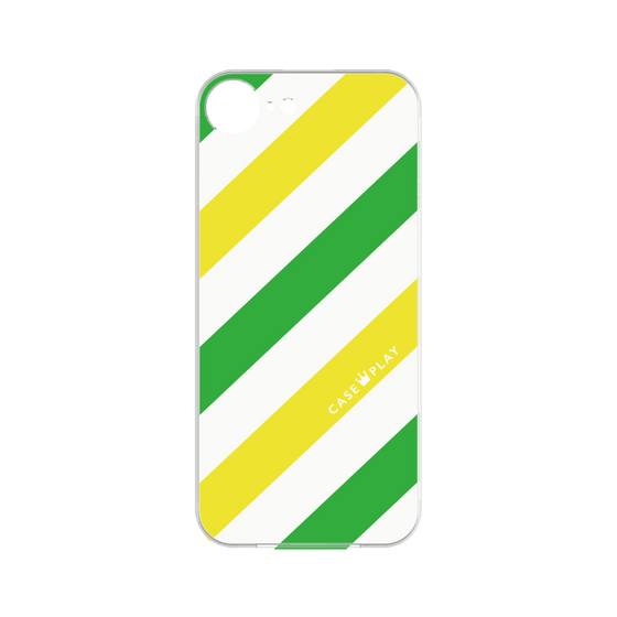 プレミアムパネル［ Big Stripe - Green × Yellow ］