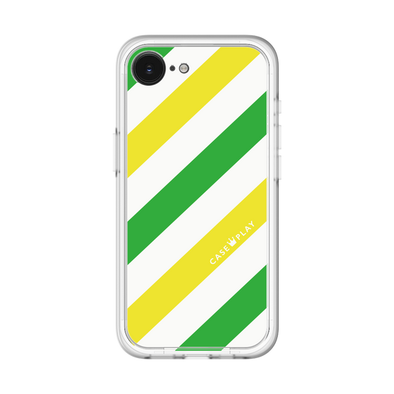 プレミアムパネル［ Big Stripe - Green × Yellow ］
