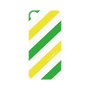プレミアムパネル［ Big Stripe - Green × Yellow ］