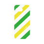 プレミアムパネル［ Big Stripe - Green × Yellow ］