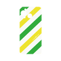 プレミアムパネル［ Big Stripe - Green × Yellow ］