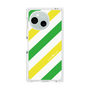 プレミアムパネル［ Big Stripe - Green × Yellow ］