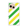 プレミアムパネル［ Big Stripe - Green × Yellow ］