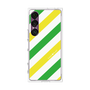 プレミアムパネル［ Big Stripe - Green × Yellow ］