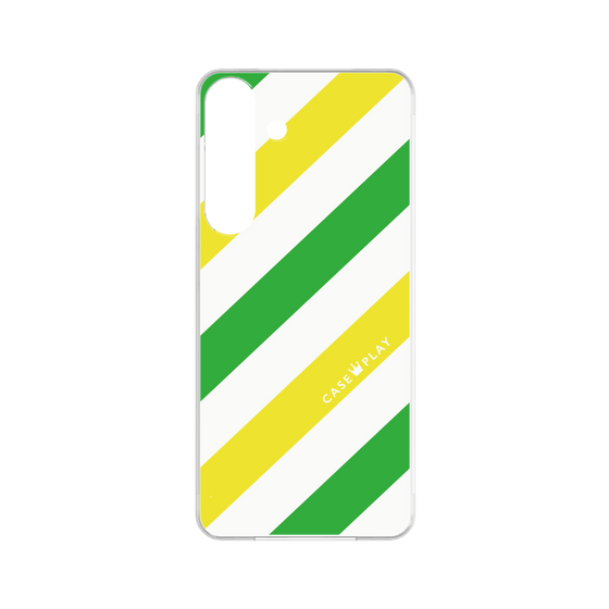 プレミアムパネル［ Big Stripe - Green × Yellow ］