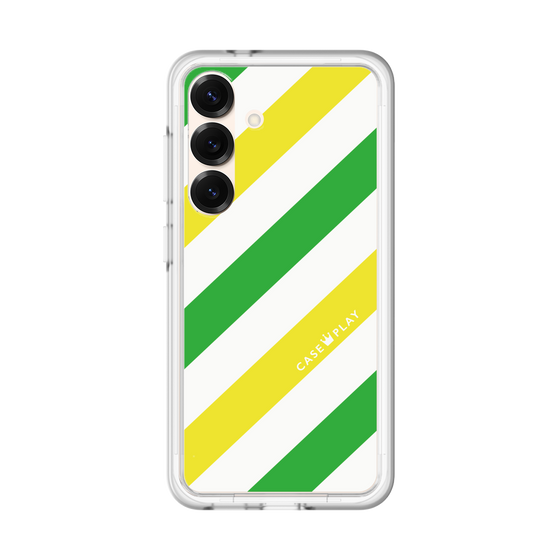 プレミアムパネル［ Big Stripe - Green × Yellow ］