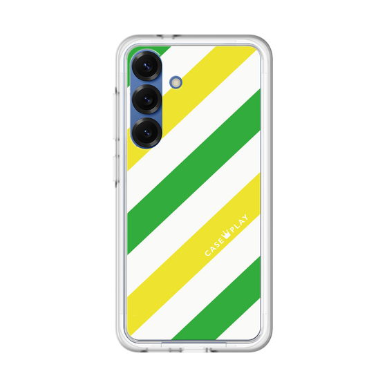 プレミアムパネル［ Big Stripe - Green × Yellow ］