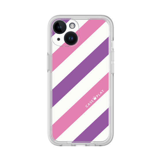 プレミアムパネル［ Big Stripe - Purple × Pink ］