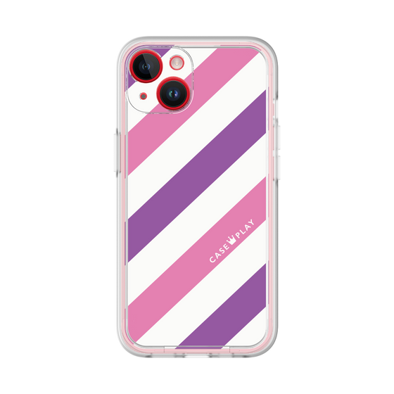 プレミアムパネル［ Big Stripe - Purple × Pink ］