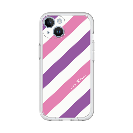 プレミアムパネル［ Big Stripe - Purple × Pink ］