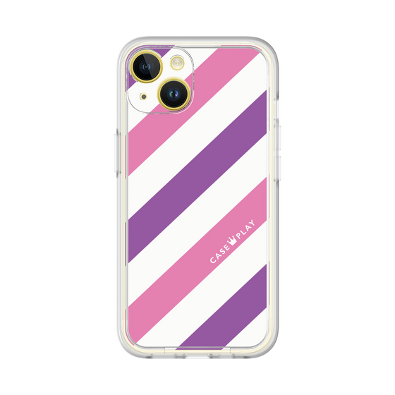 プレミアムパネル［ Big Stripe - Purple × Pink ］