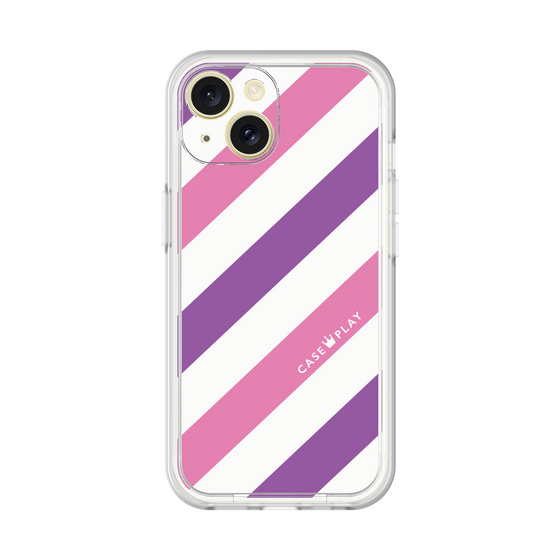 プレミアムパネル［ Big Stripe - Purple × Pink ］