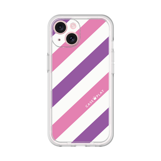 プレミアムパネル［ Big Stripe - Purple × Pink ］
