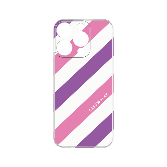 プレミアムパネル［ Big Stripe - Purple × Pink ］