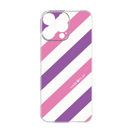 プレミアムパネル［ Big Stripe - Purple × Pink ］