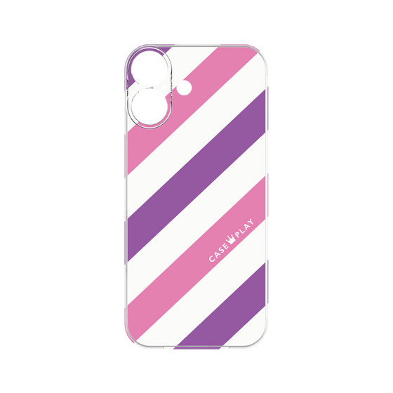 プレミアムパネル［ Big Stripe - Purple × Pink ］
